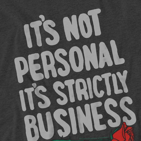 The Godfather Unisex Adult Strictly Business T-Shirt