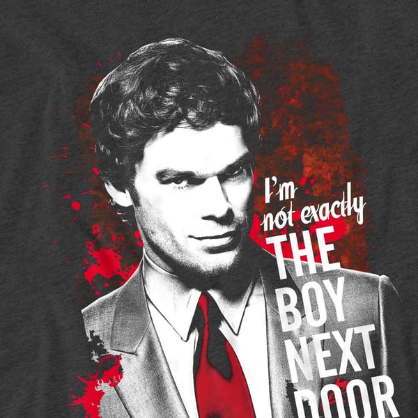 Dexter Unisex Adult Boy Next Door T-Shirt
