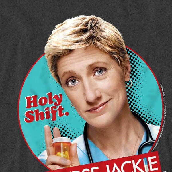 Nurse Jackie Unisex Adult Holy Shift T-Shirt