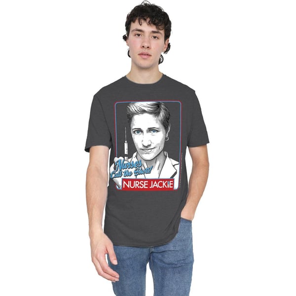 Nurse Jackie Unisex Adult Nurses Call The Shots T-Shirt