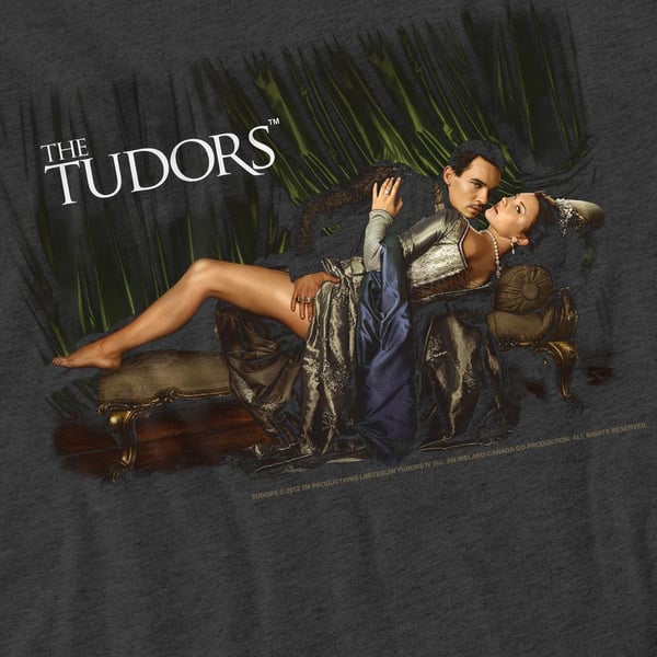 The Tudors Unisex Adult The King And His Queen T-Shirt