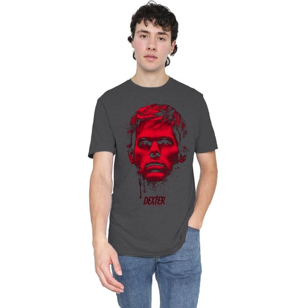 Dexter Unisex Adult Bloody Face T-Shirt