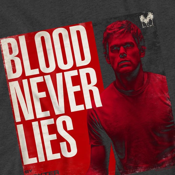 Dexter Unisex Adult Cover T-Shirt