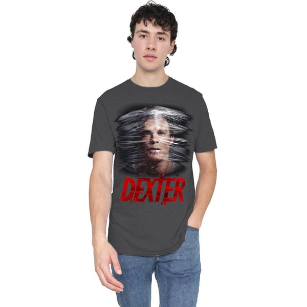 Dexter Unisex Adult Plastic Wrap T-Shirt
