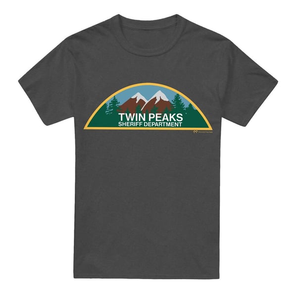 Twin Peaks Unisex aikuisten Sheriffiosaston T-paita