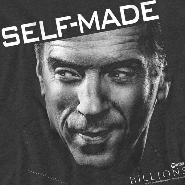 Billions Unisex Adult Self Made T-Shirt