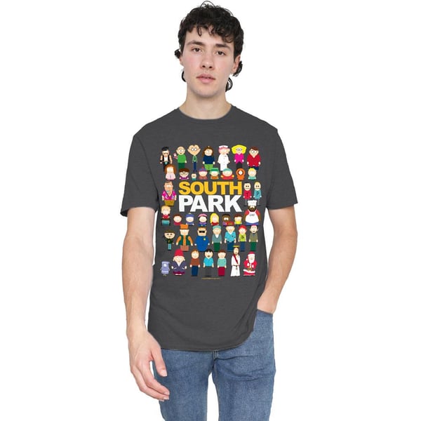 South Park Unisex Adult Full Cast T-Shirt