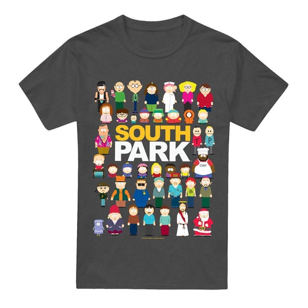South Park Unisex Adult Full Cast T-Shirt