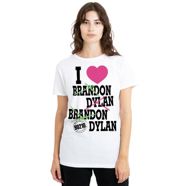 90210 Unisex Adult I Heart 90210 T-Shirt