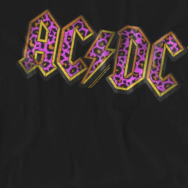 AC/DC Unisex Adult Animal Print T-Shirt