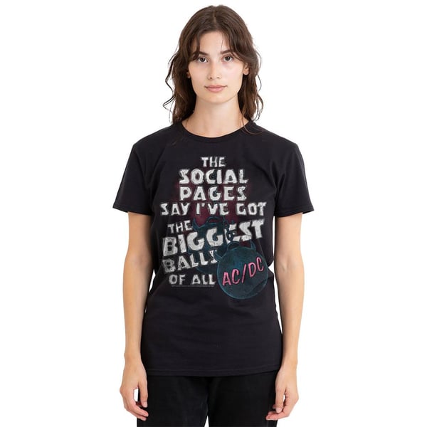AC/DC Unisex Adult Big Balls T-Shirt