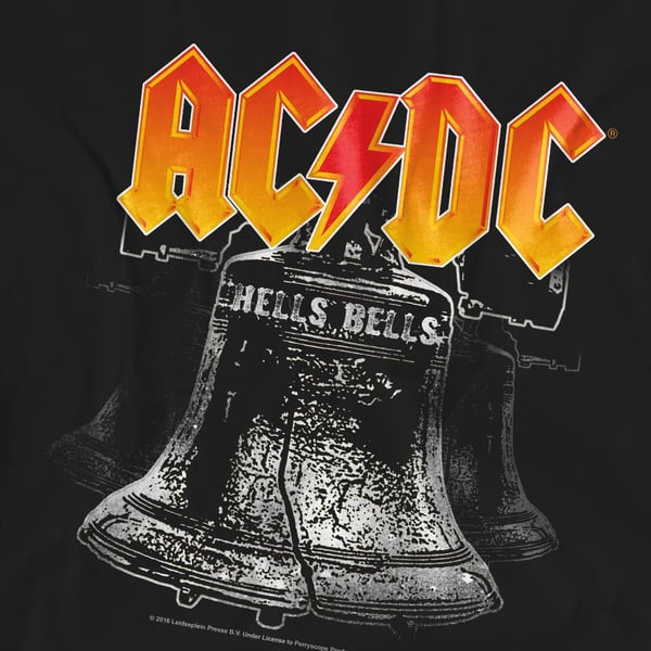 AC/DC Unisex Adult Hells Bells T-Shirt
