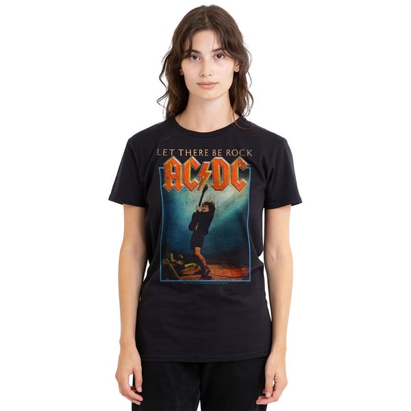 AC/DC Unisex Adult Let There Be Rock T-Shirt