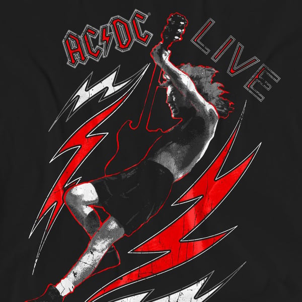 AC/DC Unisex T-shirt til voksne