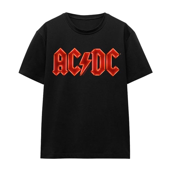 AC/DC Unisex Vuxen PWR-UP Logotyp T-shirt