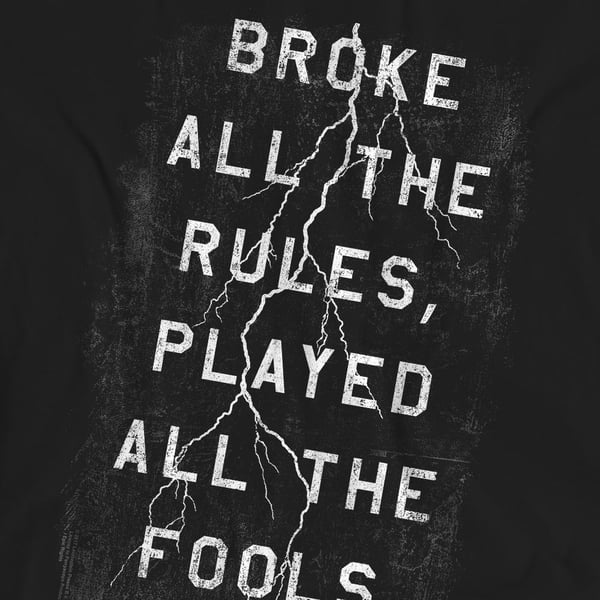 AC/DC Unisex Adult Struck T-Shirt
