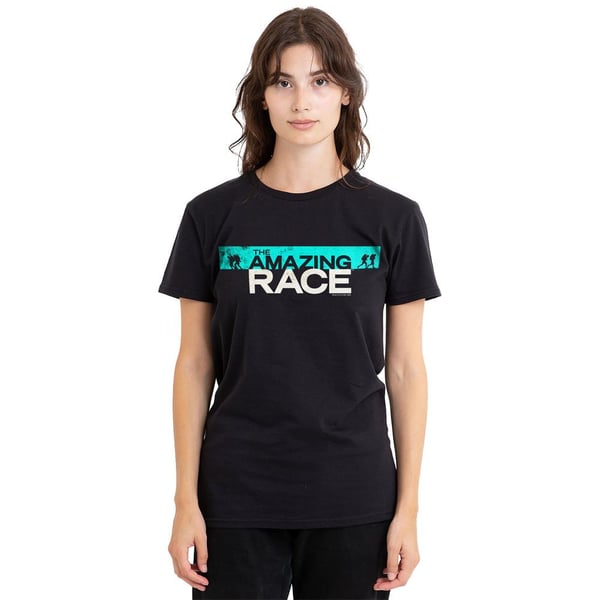 The Amazing Race Unisex Adult Bar Logo T-Shirt