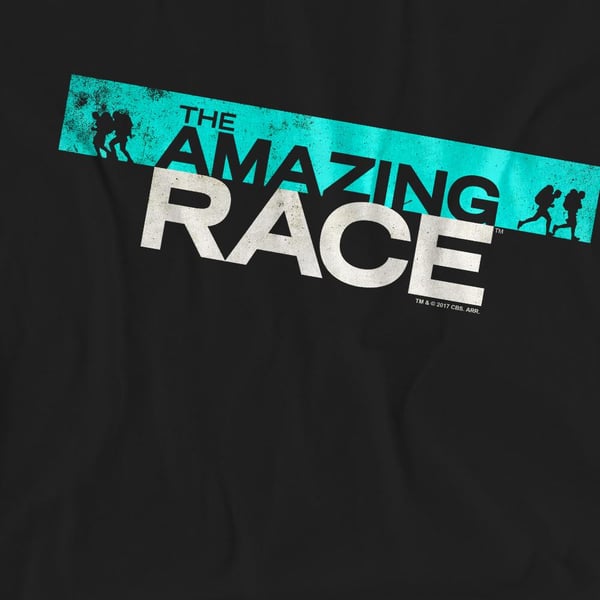 The Amazing Race Unisex Adult Bar Logo T-Shirt