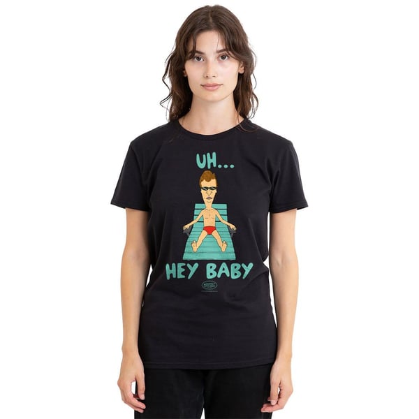 Beavis & Butthead Unisex Adult Uh Hey Baby T-Shirt