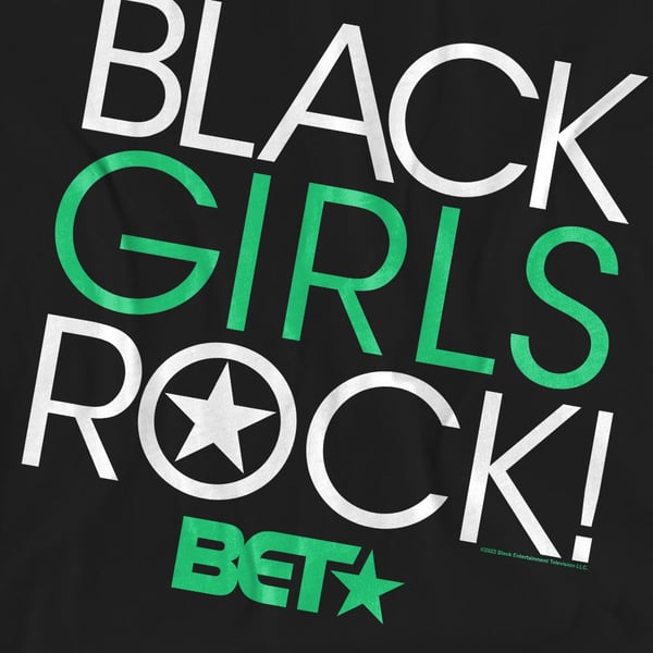BET Unisex Adult Black Girls Rock T-Shirt