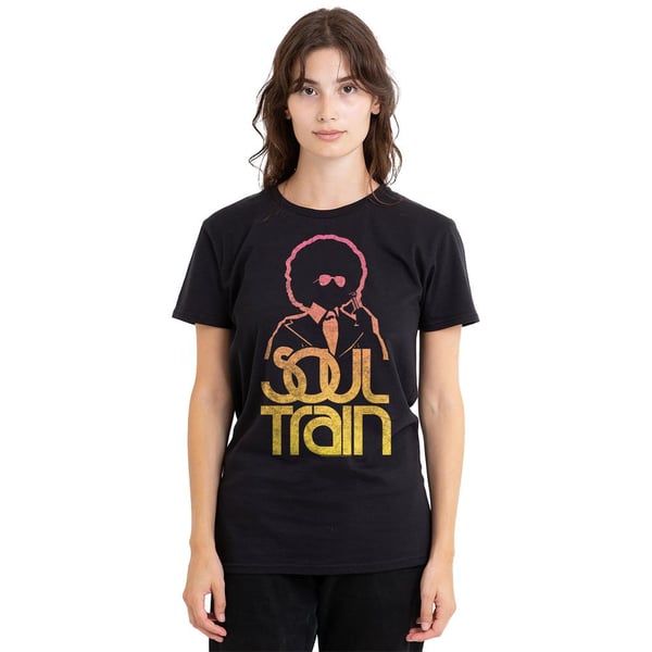 BET Unisex Adult Soul Train The Host T-Shirt
