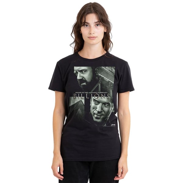 Billions Unisex Adult Currency Poster T-Shirt