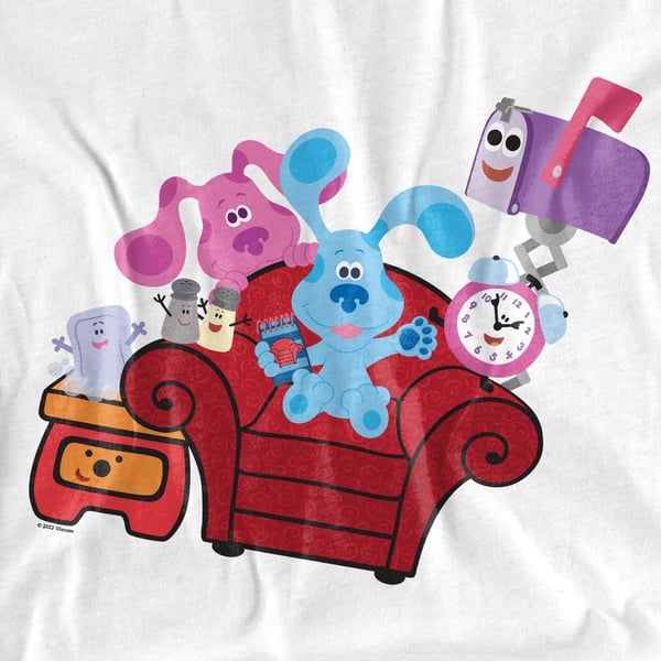 Blue´s Clues & You! Unisex Adult Friends Forever T-Shirt