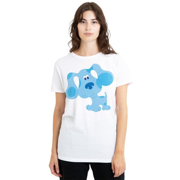 Blue´s Clues Unisex Adult Blue Hug T-Shirt