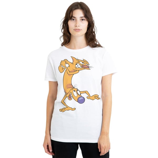 CatDog Unisex Adult Ready To Fight T-Shirt