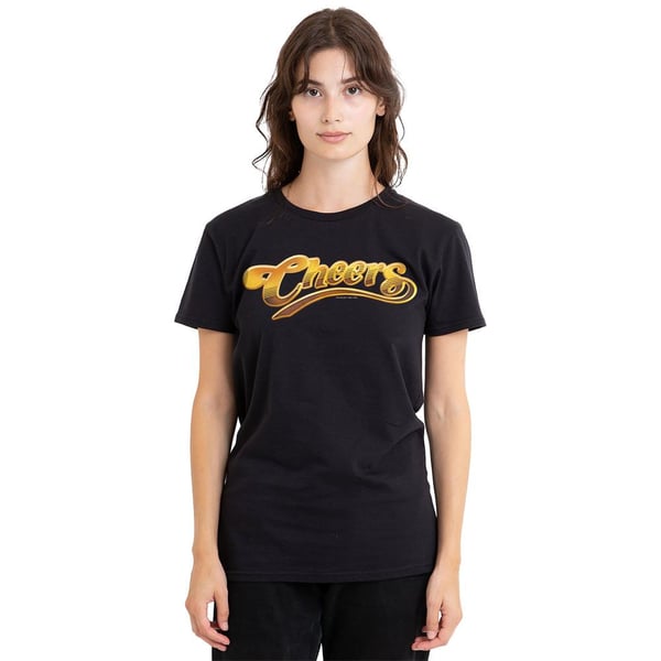 Cheers Unisex Adult Logo T-Shirt