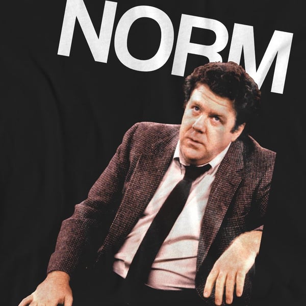 Cheers Unisex Adult Norm Peterson T-Shirt
