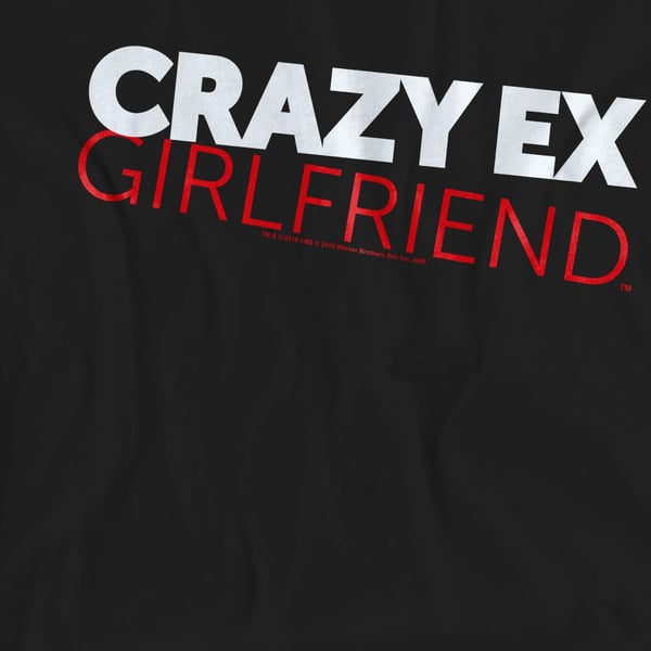 Crazy Ex-Girlfriend Unisex aikuisten logopaita