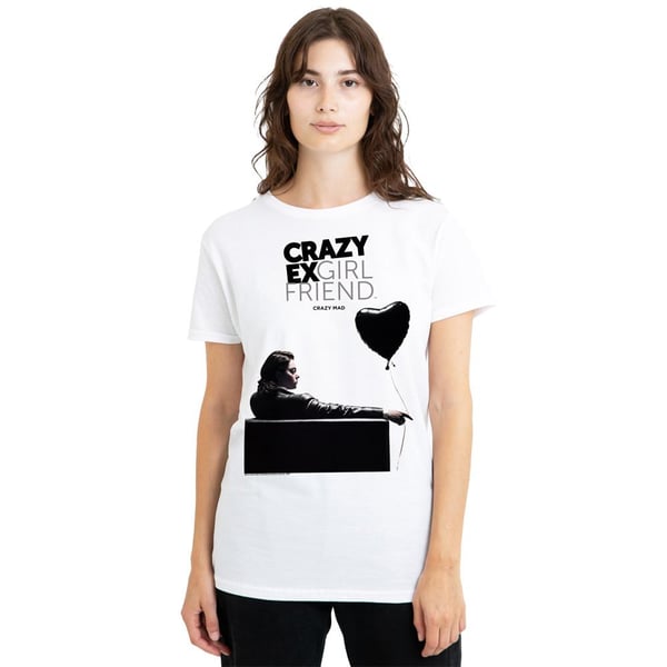Crazy Ex-Girlfriend Unisex Adult Crazy Mad T-Shirt