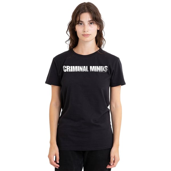 Criminal Minds Unisex Adult Logo T-Shirt