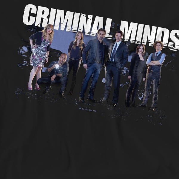 Criminal Minds Unisex Adult Season 10 Cast T-Shirt