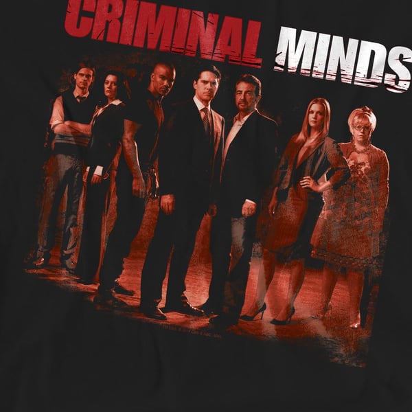 Criminal Minds Unisex Adult The Crew T-Shirt
