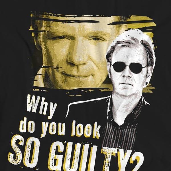 CSI: Miami Unisex Adult So Guilty T-Shirt