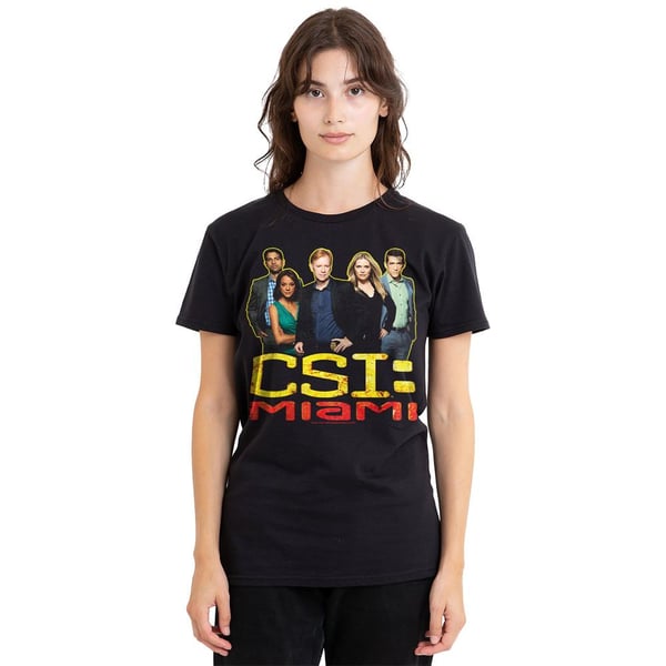 CSI: Miami Unisex Adult Cast T-Shirt