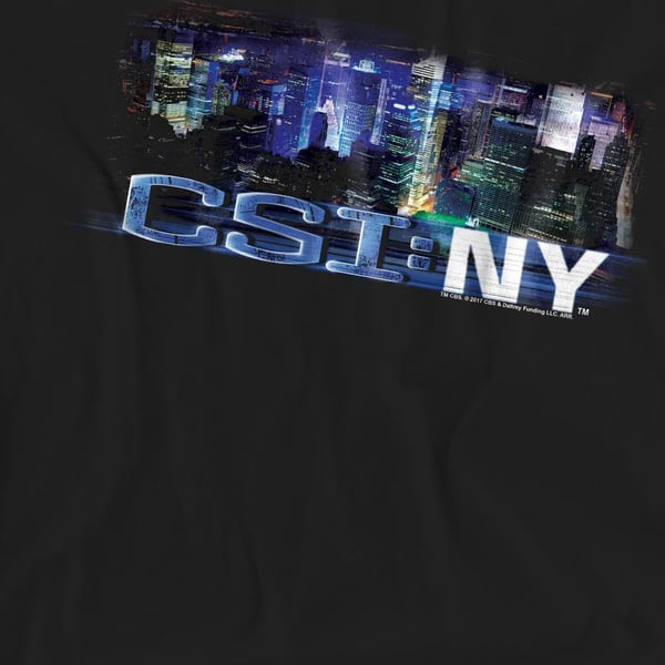 CSI: NY Unisex Adult Never Rests T-Shirt
