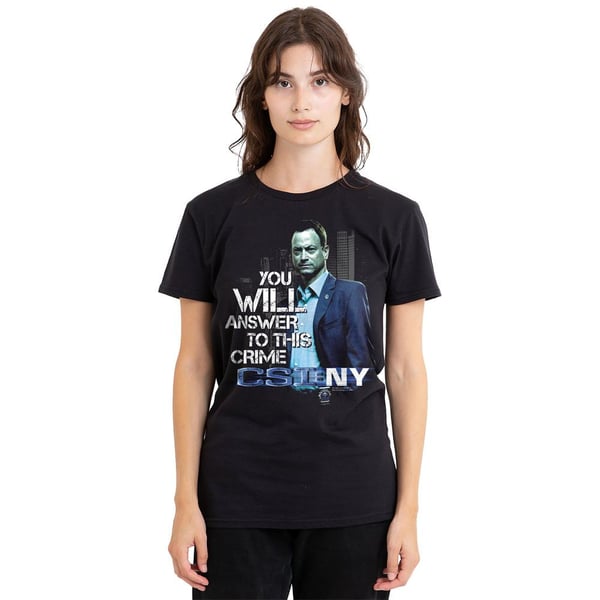 CSI: NY Unisex Adult You Will Answer T-Shirt
