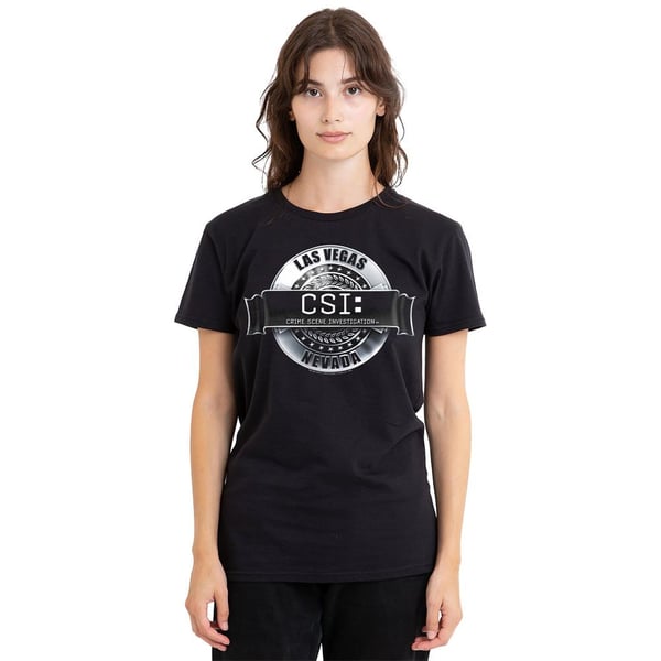 CSI Unisex Adult Rendered Logo T-Shirt