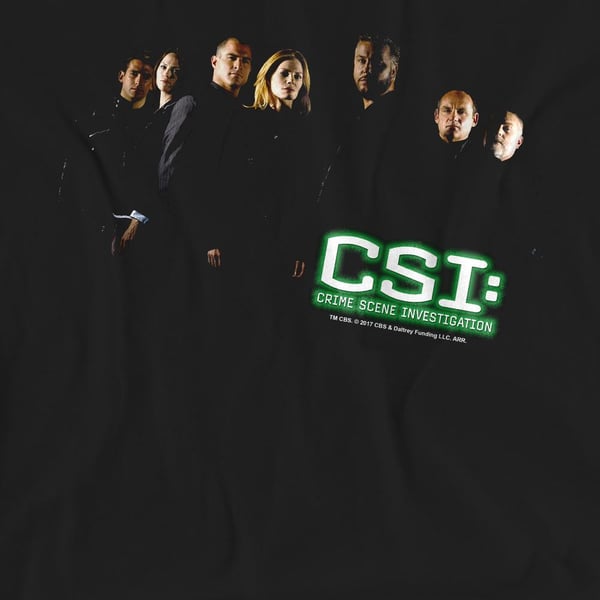 CSI Unisex Adult Shadow Cast T-Shirt