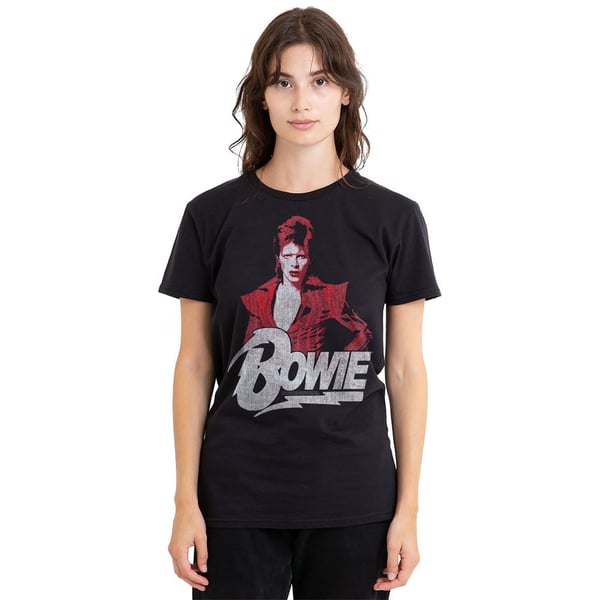 David Bowie Unisex Adult Diamond T-Shirt