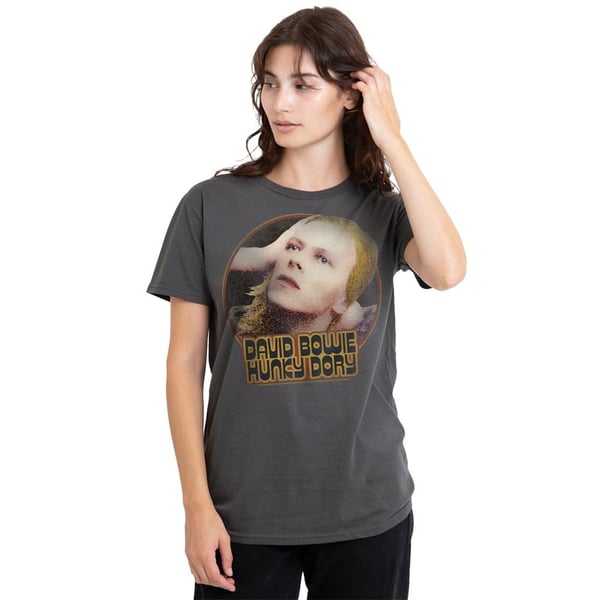 David Bowie Unisex Adult Hunky Dory Circle T-Shirt