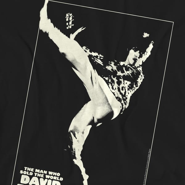 David Bowie Unisex Adult The Man Cover T-Shirt