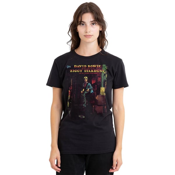 David Bowie Unisex Adult Ziggy Stardust Album T-Shirt