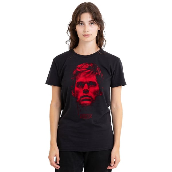 Dexter Unisex Adult Bloody Face T-Shirt