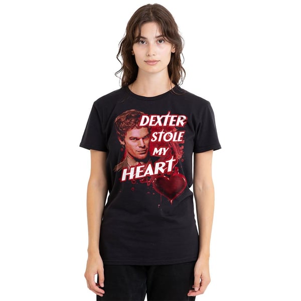 Dexter Unisex Adult Bloody Heart T-Shirt