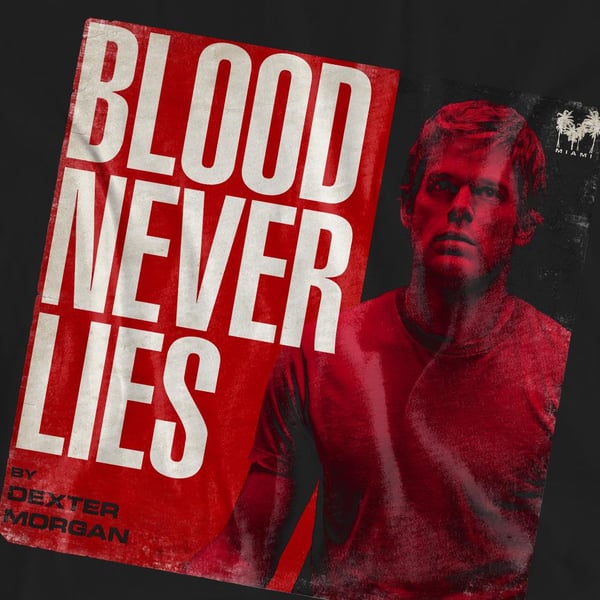 Dexter Unisex Adult Cover T-Shirt