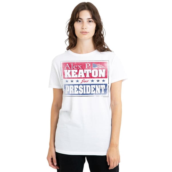 Family Ties Unisex Adult Alex for President T-Shirt
